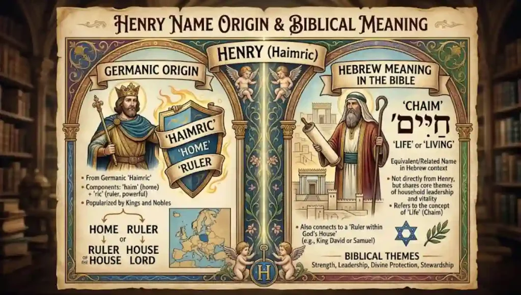 Henry Name Origin and Hebrew Meaning in the Bible