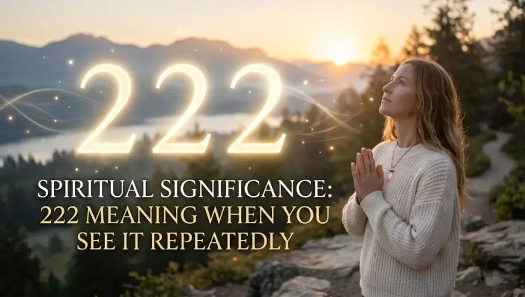 Spiritual Significance: 222 Meaning When You See It Repeatedly