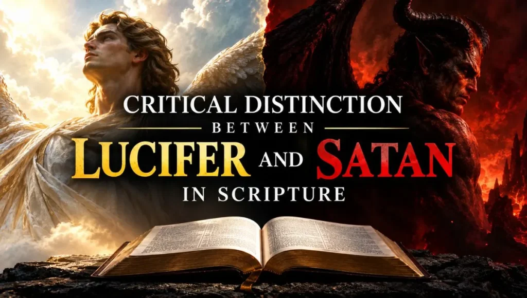 Critical Distinction Between Lucifer and Satan in Scripture