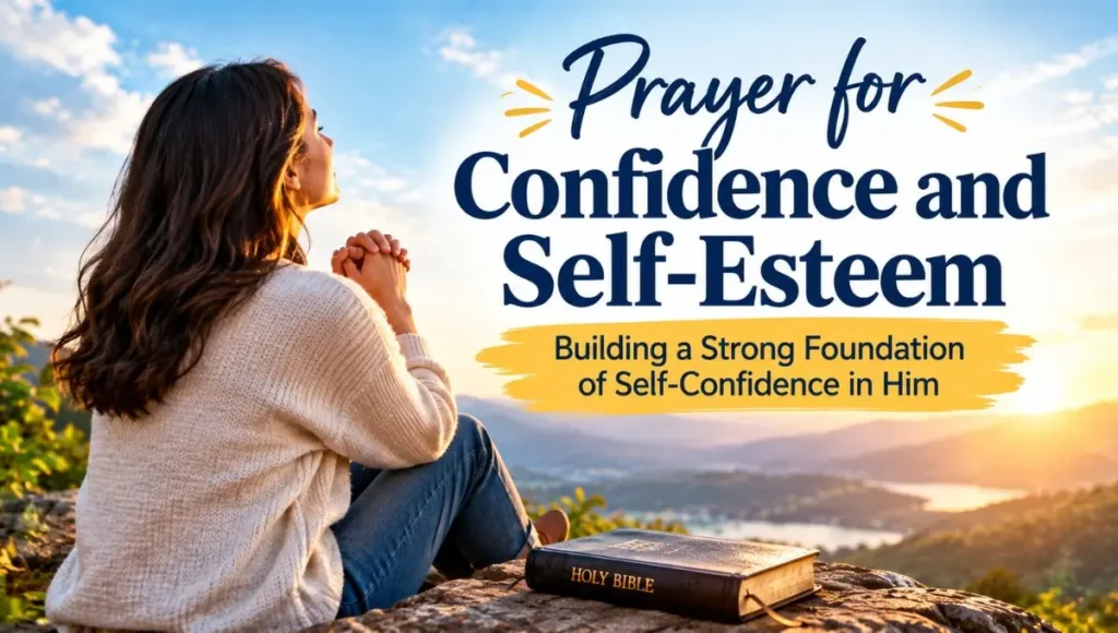 Prayer for Confidence and Self-Esteem: Building a Strong Foundation of Self-Confidence in Him