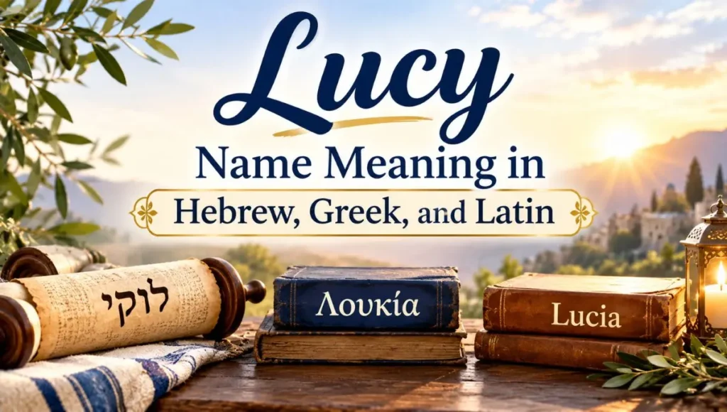 Lucy Name Meaning in Hebrew, Greek, and Latin