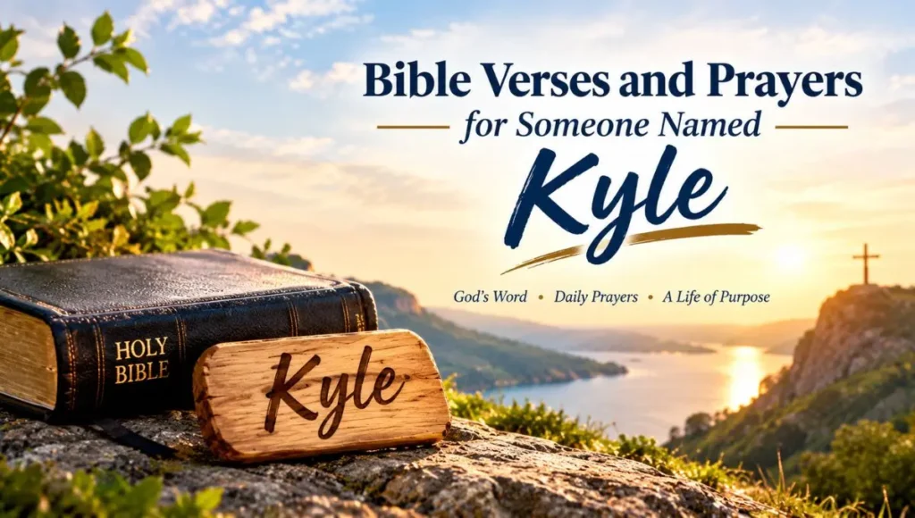 Bible Verses and Prayers for Someone Named Kyle