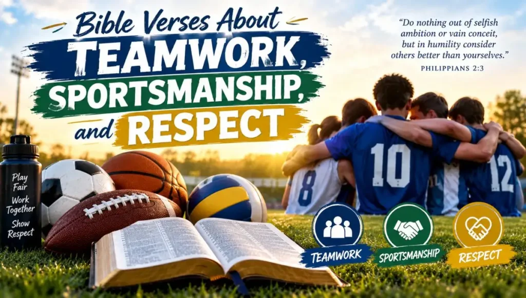 Bible Verses About Teamwork, Sportsmanship, and Respect