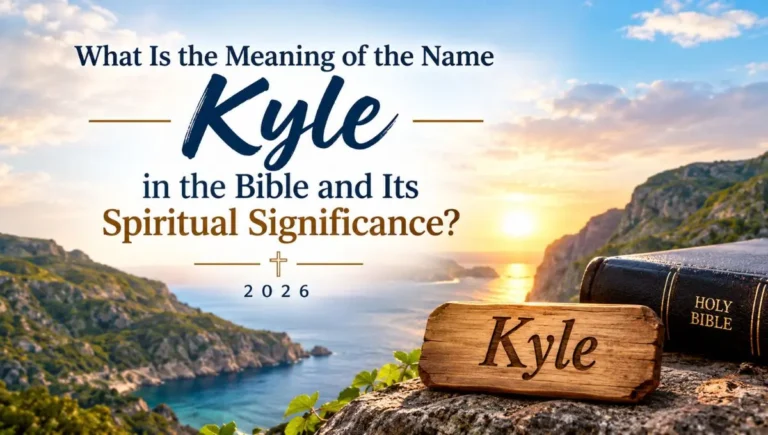 What Is the Meaning of the Name Kyle in the Bible and Its Spiritual Significance? 2026
