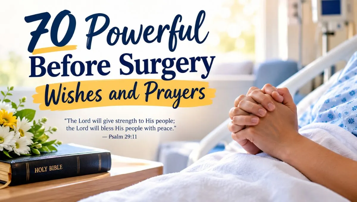 70 Powerful Before Surgery Wishes and Prayers
