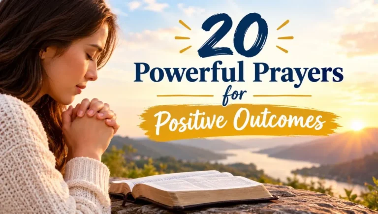 20 Powerful Prayers for Positive Outcomes