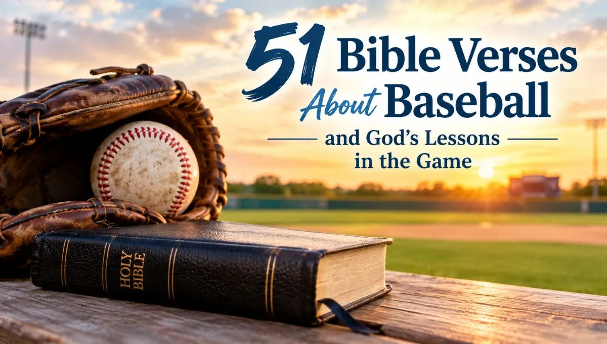 51 Bible Verses About Baseball and God's Lessons in the Game